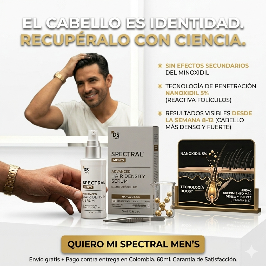 Nanoxidil 5% Sérum Anticaída frasco