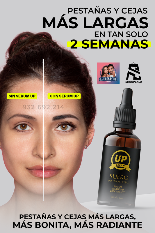 Serum Up Deluxe - Serum de Crecimiento de Pestañas y Cejas