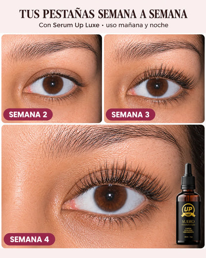 Pestañas semana a semana con Serum Up Luxe